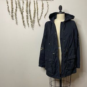 UNIQUE torrid anorak style jacket